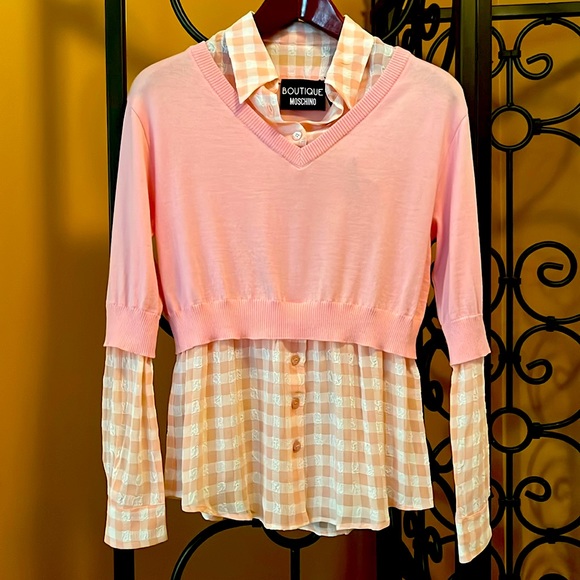MOSCHINO Boutique Moschino Collection Sweater Blouse - Picture 3 of 10